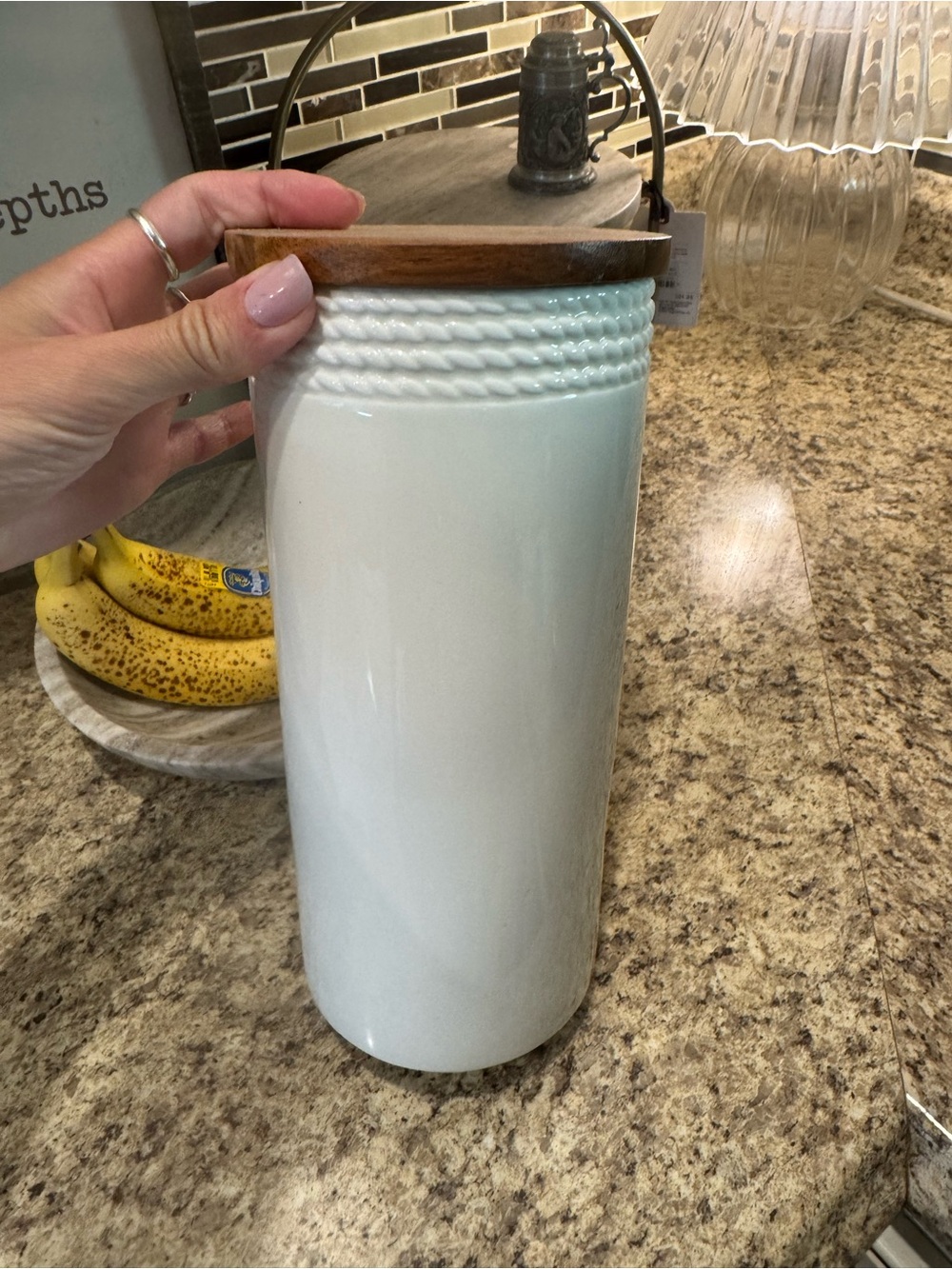 Kate spade x Lenox large canister